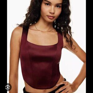 Aritzia sunday best Shiloh Bustier xs